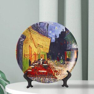 Decorative Ceramic Plate – Home Accent Piece